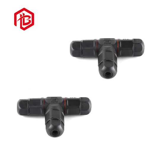 Kabel für Schalttafeleinbau IP67 5pin 8pin T Typ 3-Wege wasserdichter Stecker