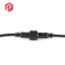 IP67 4-Pin-Einstellung Länge Wasserdichter Kabelstecker