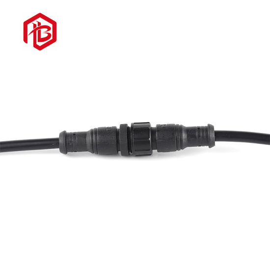 Goldene Qualität Günstige LED IP68 Wasserdichter Stecker M15 PVC 2 Pin