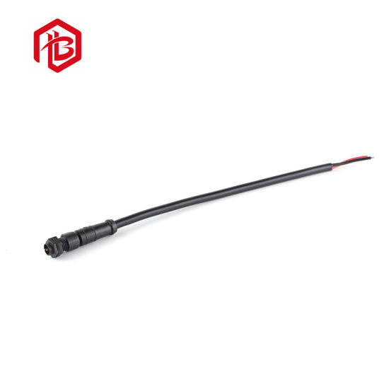 LED-Licht Elektrischer 3-poliger M8-Stecker Wasserdichter Draht-zu-Draht-Anschluss