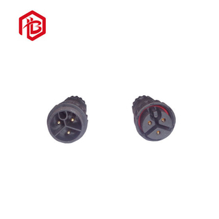 Wasserdichter, langer M23-Netzstecker mit Schrauben