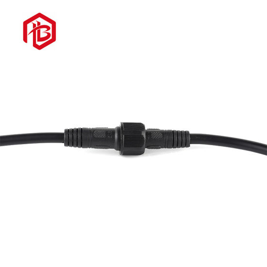 Wasserdichtes 4-poliges Kabel männlich weiblich IP67 elektrischer Anschluss