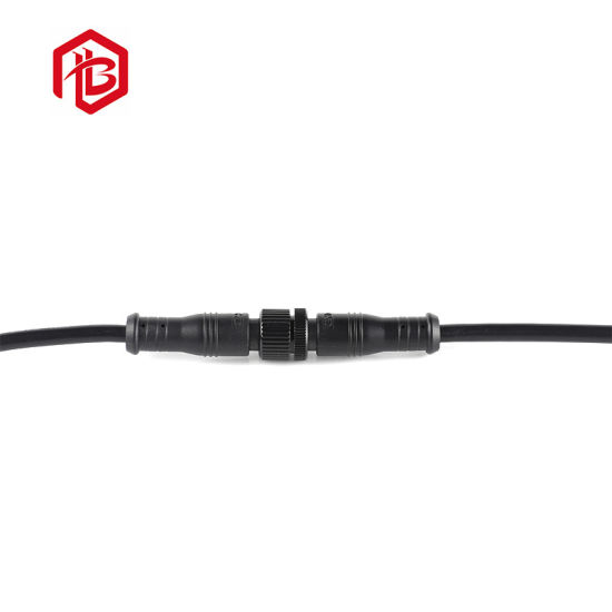 Bett M12 Kabel männlich weiblich Steckverbinder PVC-Material