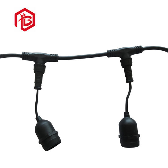 LED elektrische wasserdichte schwarze Messing Lampenfassung