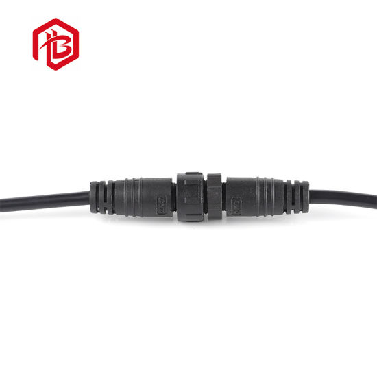 2-8-poliger Kabel-Kunststoff-Draht-Stecker wasserdichte elektrische Steckverbinder