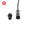 Nylon M8 Panel Mount Male Female Steckverbinder