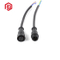 M15 PVC 2 3 4 5 Pin weiblich männlich wasserdichter Anschlussdrahtverbinder