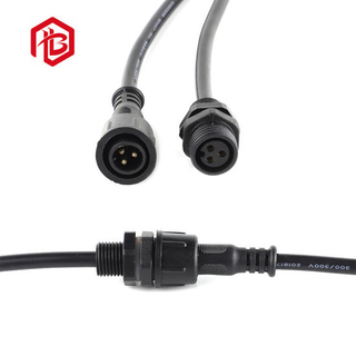 2 3 4pin Elektrokabel für Schalttafeleinbau Großer wasserdichter IP68-Steckverbinder