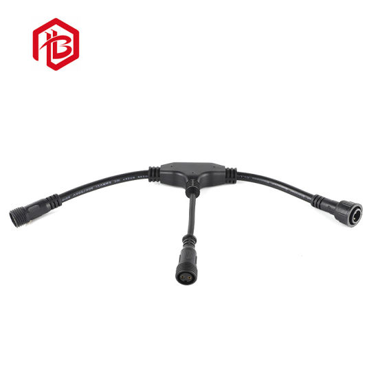 T-Typ IP68-Schraubfit-Baugruppe Wechselstrom-wasserdichter Stecker